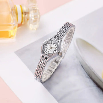New Fashion Watches For Woman Luxury Watch Elegant Casual Quartz Watch Ladies Students Stainless Steel Dress Watches Reloj Mujer