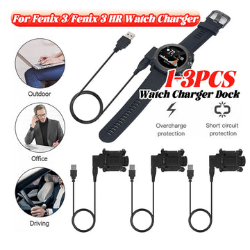 Smartwatches Accessories New Smart Band for Garmin Fenix 3/Fenix 3 HR Clip Charger Supply Station Accessory